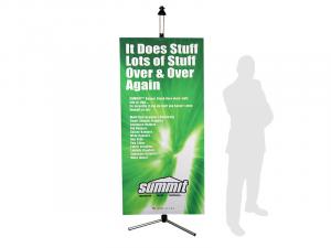 SUMMIT Telescopic Banner Stand