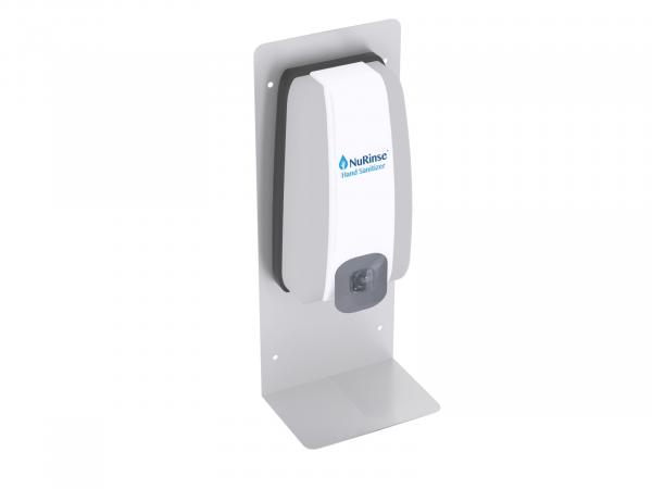 MOD-9005 Hand Sanitizer Mount -- Shown with Optional Dispenser