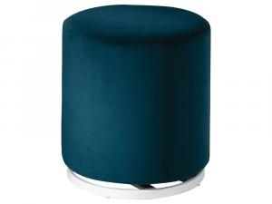 CEOT-050 (Teal Velvet) | Marche Swivel Ottoman -- Trade Show Rental Furniture