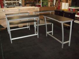 (4) Custom Modular Receptions Tables with Laminate Counter Tops -- Image 1