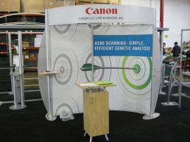 ECO-1003 Sustainable Hybrid Display with ECO-1C Bamboo Cabinet -- Image 1