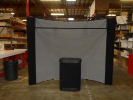 QD-113 Quadro S Pop Up Display with Backlit Header and Fabric Panels -- Image 2