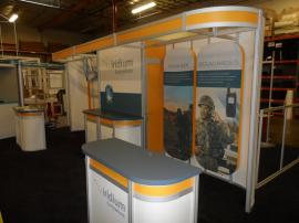 Custom Visionary Designs Hybrid Exhibit with Tension Fabric and Direct Print Graphics -- Image 1