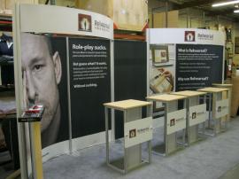 eSmart ECO-2029 with Fabric Graphics, Large DTS Headers, and ECO-26C Pedestals -- Image 2