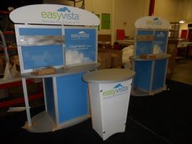 Custom Product Kiosks with LTG-1001Tapered Pedestals