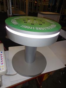 MOD-1435 Charging Station End Table with (8) USB Charging Ports and Graphics -- Image 2