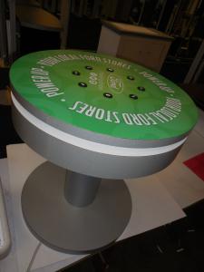 MOD-1435 Charging Station End Table with (8) USB Charging Ports and Graphics -- Image 3