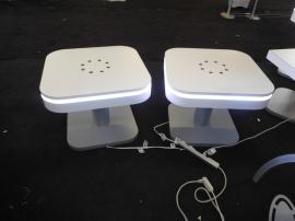 MOD-1441 Charging Tables with LED Perimeter Lights and USB Ports
