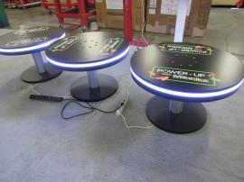 (3) MOD-1430 Charging Tables with Graphics and USB Ports