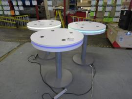 MOD-1453 Charging Tables with Wireless Pads and LED Accent Lights