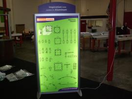 MOD-1259 Two-Sided Lightbox with Silicon Edge Tension Fabric Graphics -- Image 1