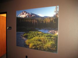 Silicone Edge Graphics (SEG) Framed with ClassicMODUL TSP 10 Low Profile Aluminum Extrusion -- Image 1