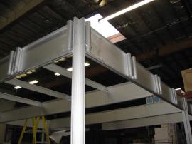 Setting Up the Aluminum Extrusion Double Deck for a Rental Project