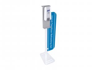REO-906 Hand Sanitizer Stand w/ Graphic